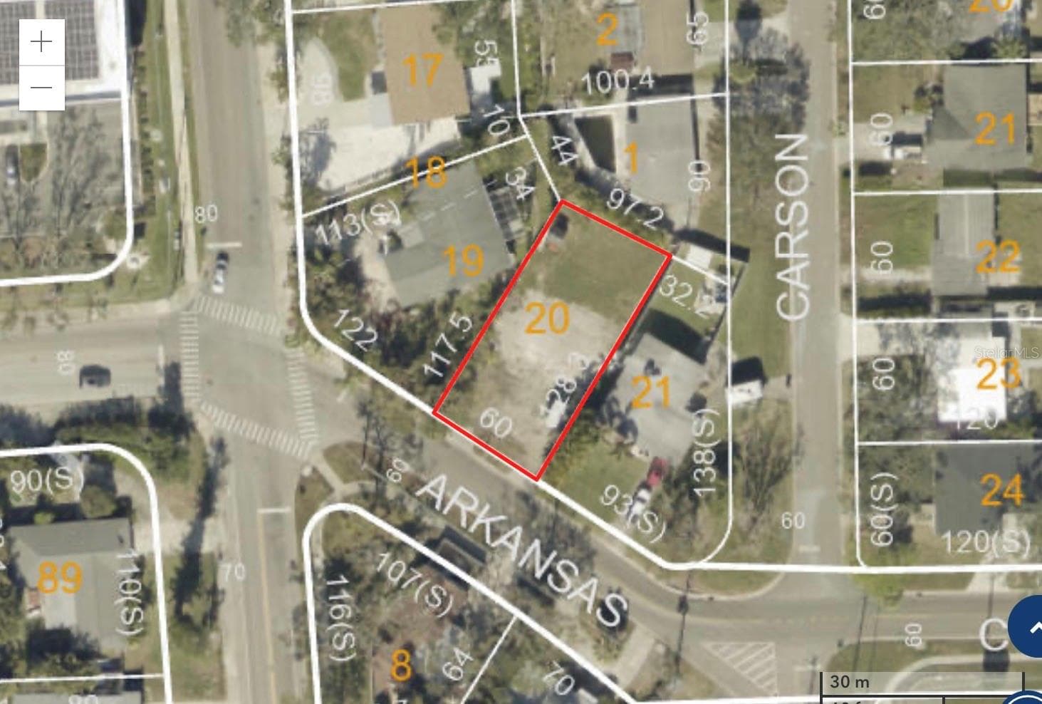 Land at 4111 ARKANSAS AVE NE, ST PETERSBURG, photo 4 of 7