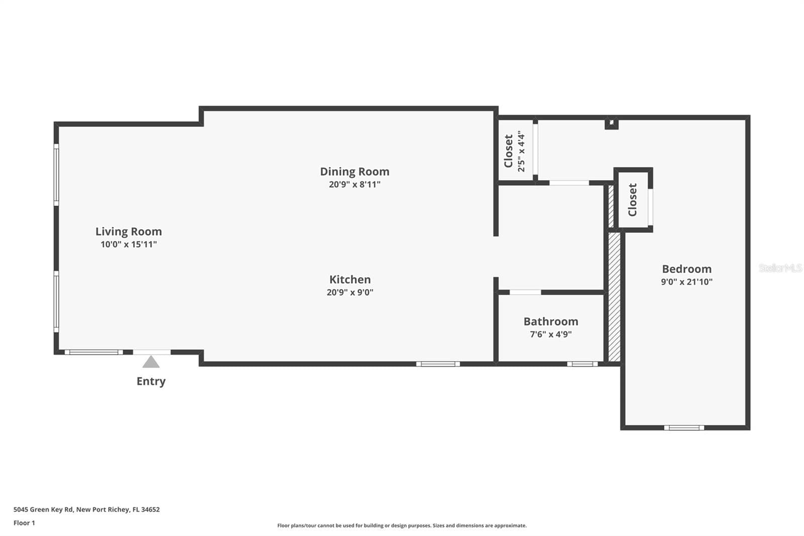 5045 Floorplan - 5045 GREEN KEY RD, NEW PORT RICHEY