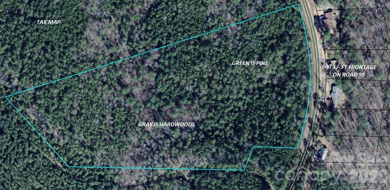 600+/- FEET PAVED FRONTAGE - 12.68 Acre 99 Road, Blair