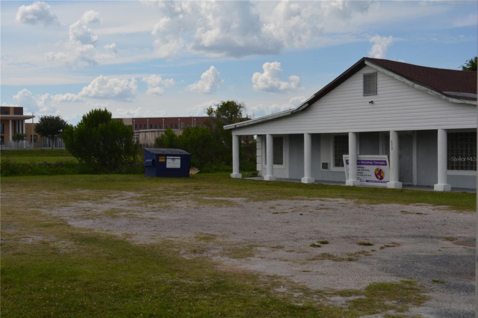 View of a building on the corner across from the land for sale - 0 BRISSON AVENUE AVE, SANFORD
