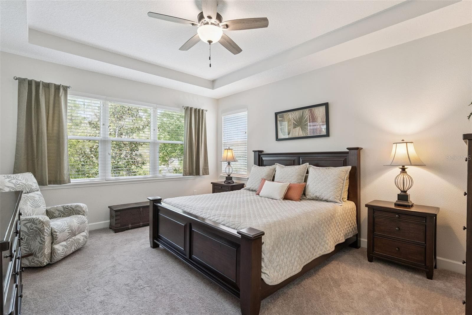The primary bedroom can effortless hold all your bedroom furniture - 1157 AVERY MEADOWS WAY, DELAND