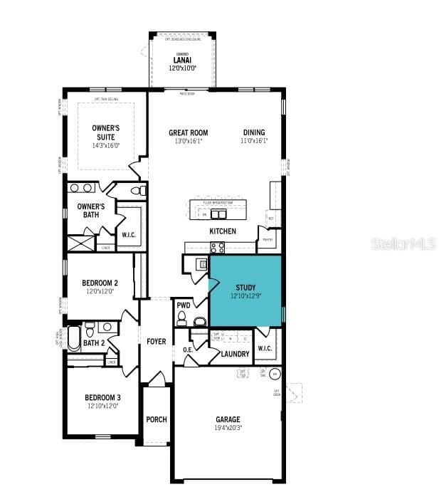 Floor Plan - 34766 FLOWER PATCH DR, DADE CITY