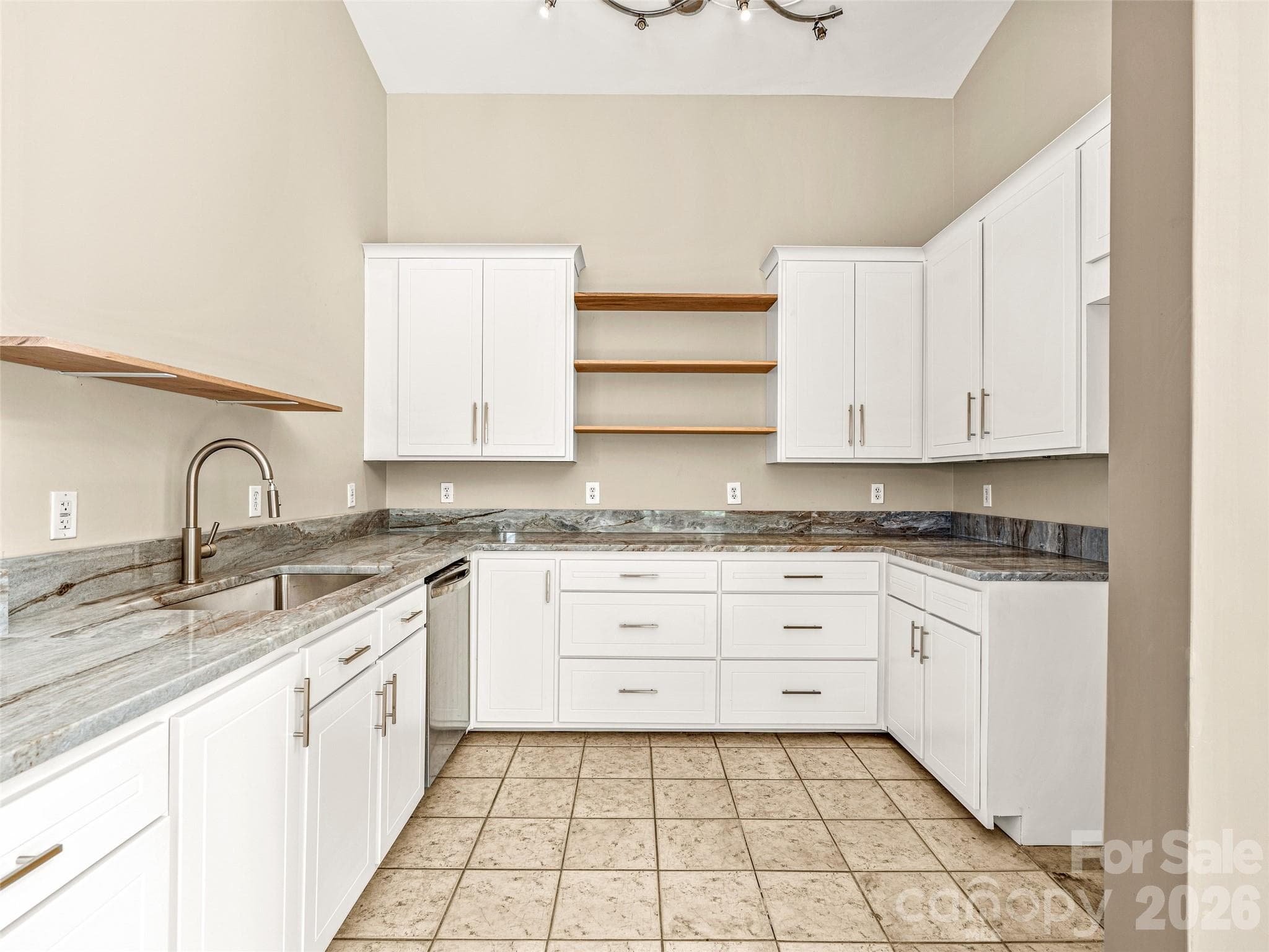 New kitchen cabinets and granite countertops. - Marshall