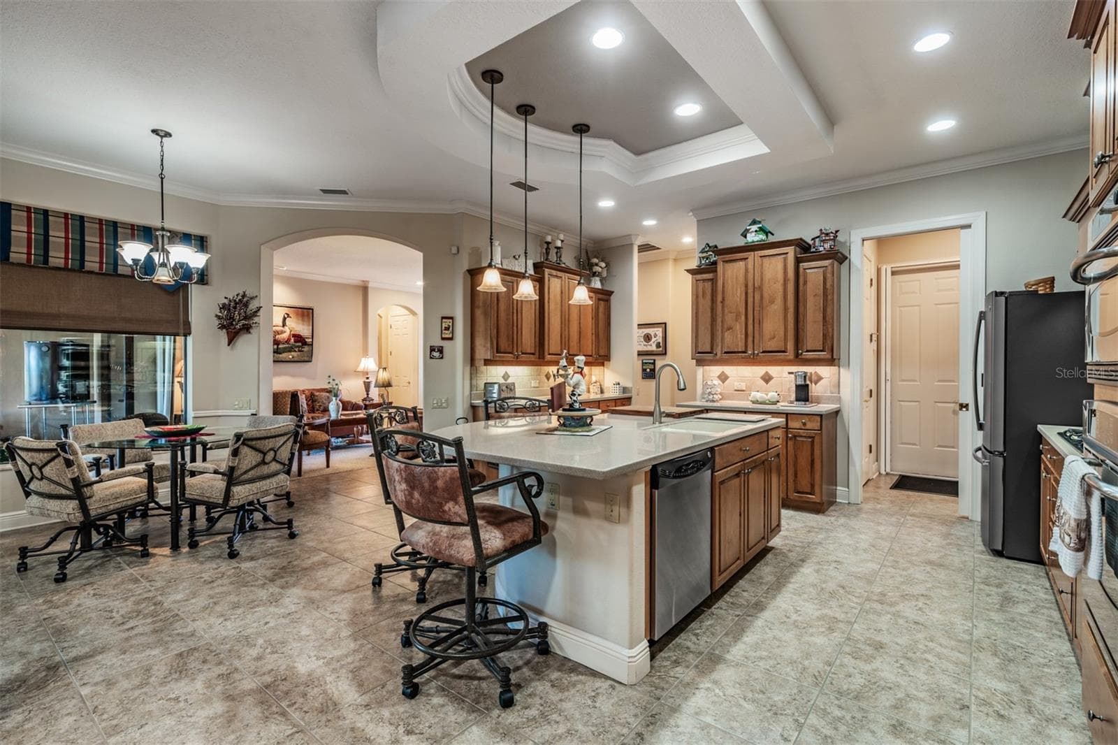 Gourmet kitchen is HUB of the home! - 34115 AMERICANA AVE, DADE CITY