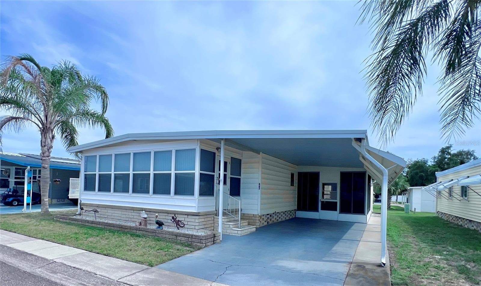 Front of home - 1100 BELCHER RD S #663, LARGO