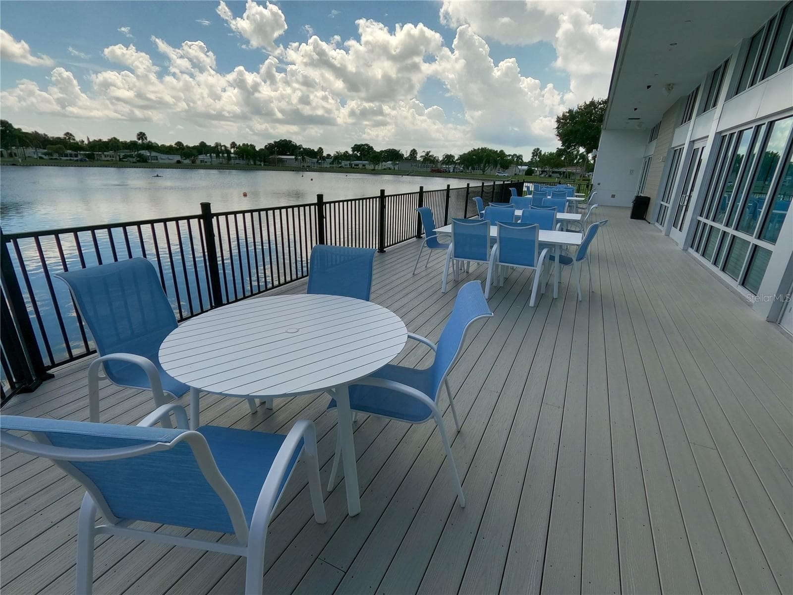 Exterior deck on back of Clubhouse - 1100 BELCHER RD S #663, LARGO