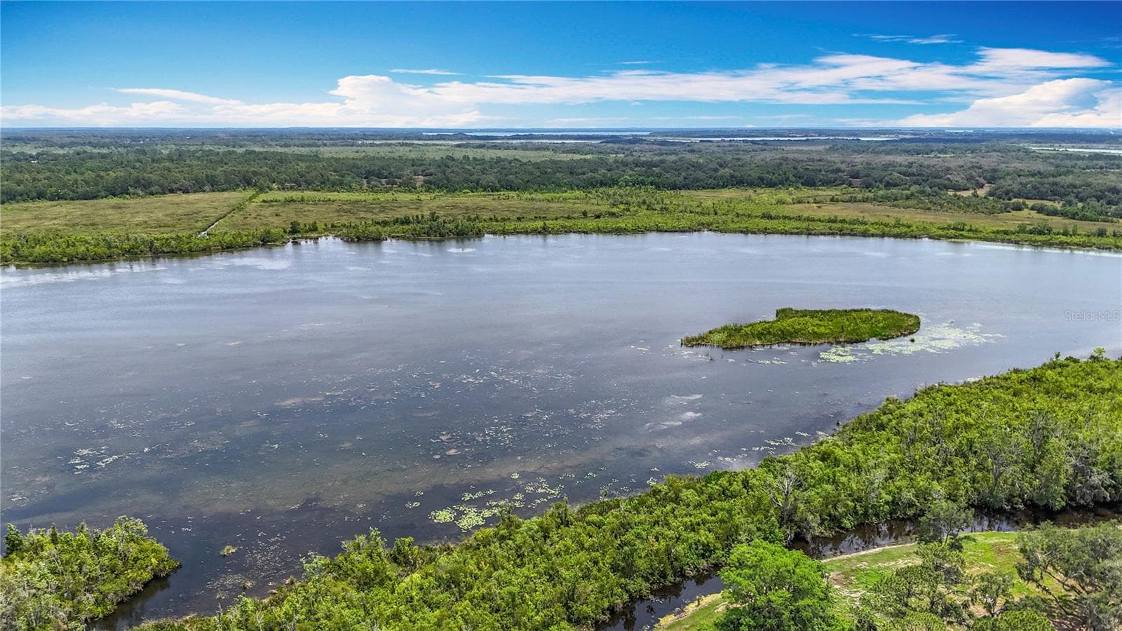 Ocklawaha River just outside canal - 7374 CIRCLE DR, LADY LAKE