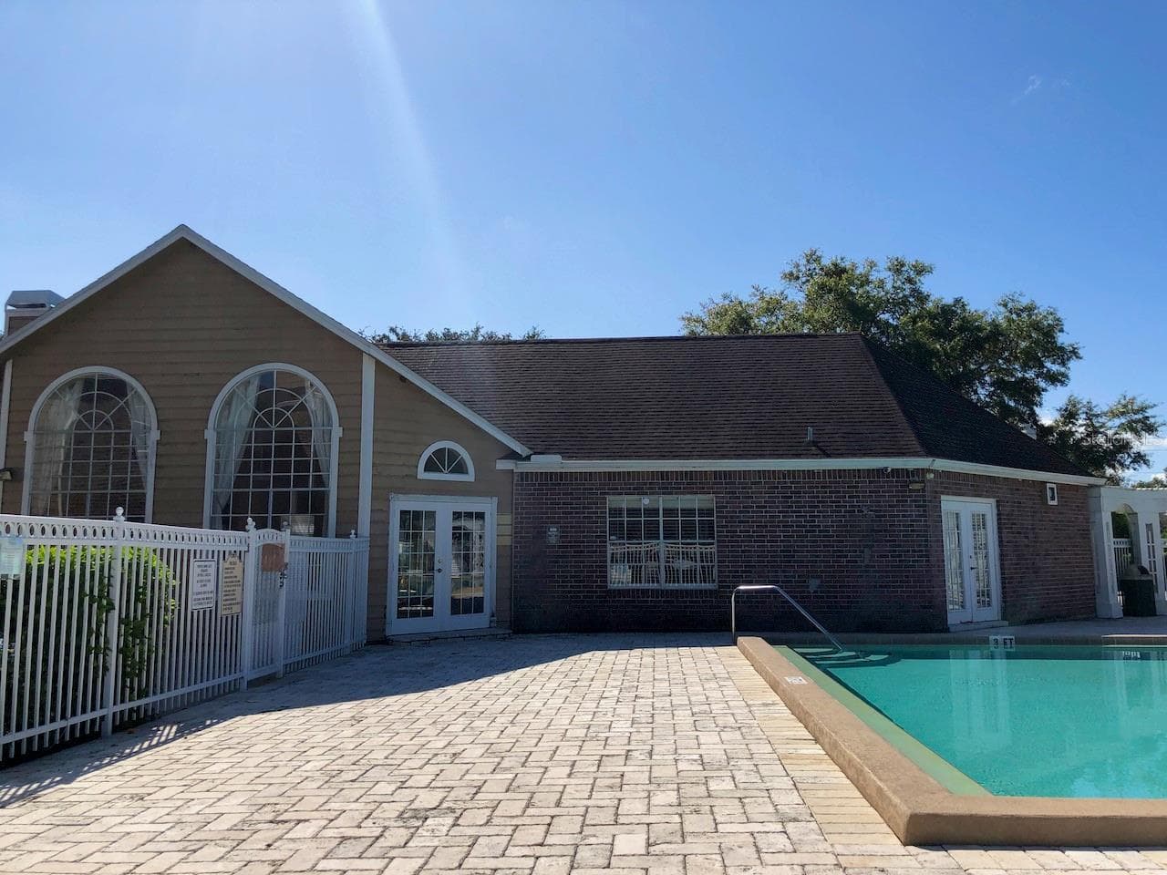 Clubhouse with main community pool - 4225 THORNBRIAR LN #201, ORLANDO