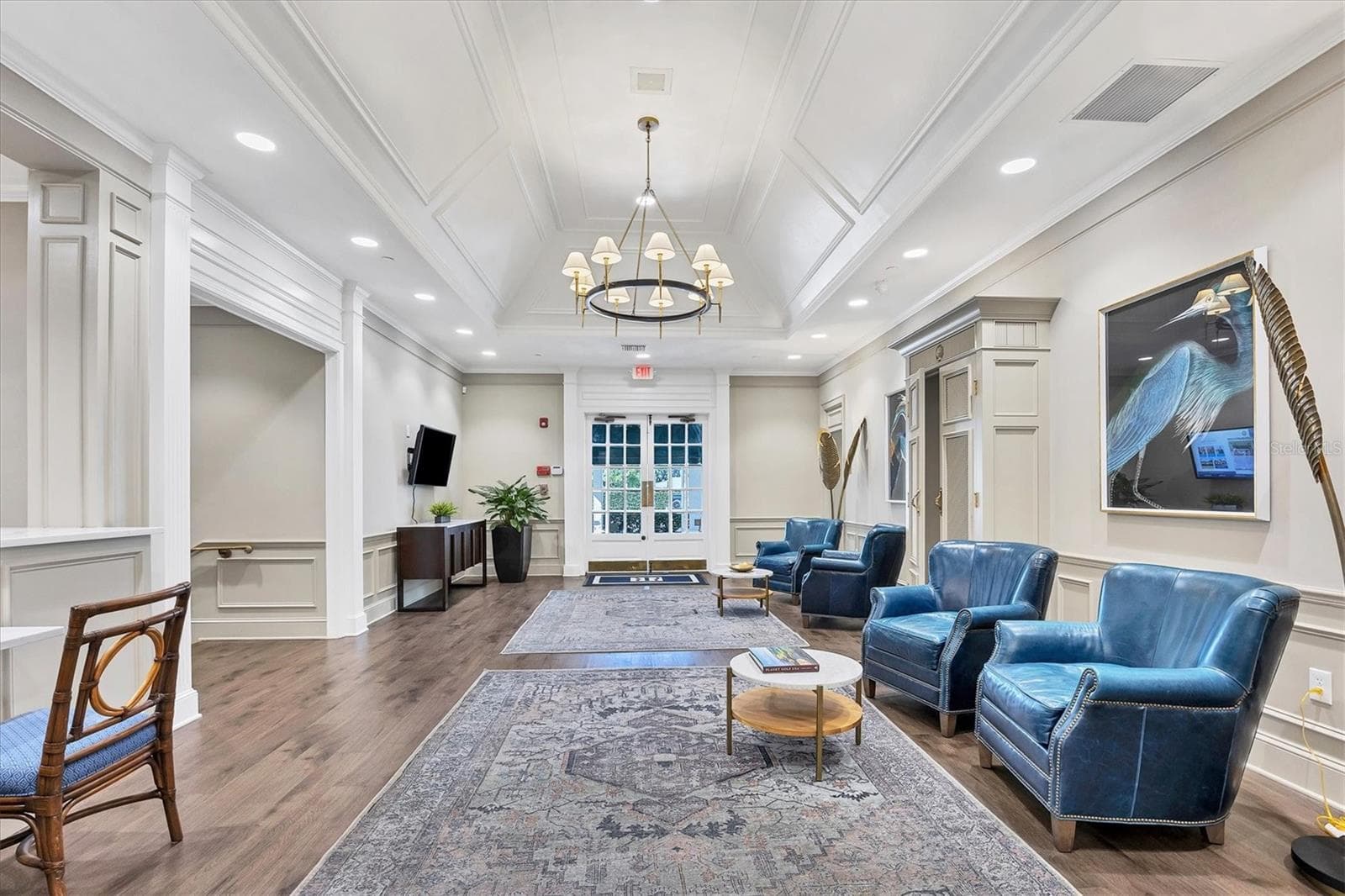 Seating area in Main Clubhouse - 1359 BACKSPIN DR, ENGLEWOOD