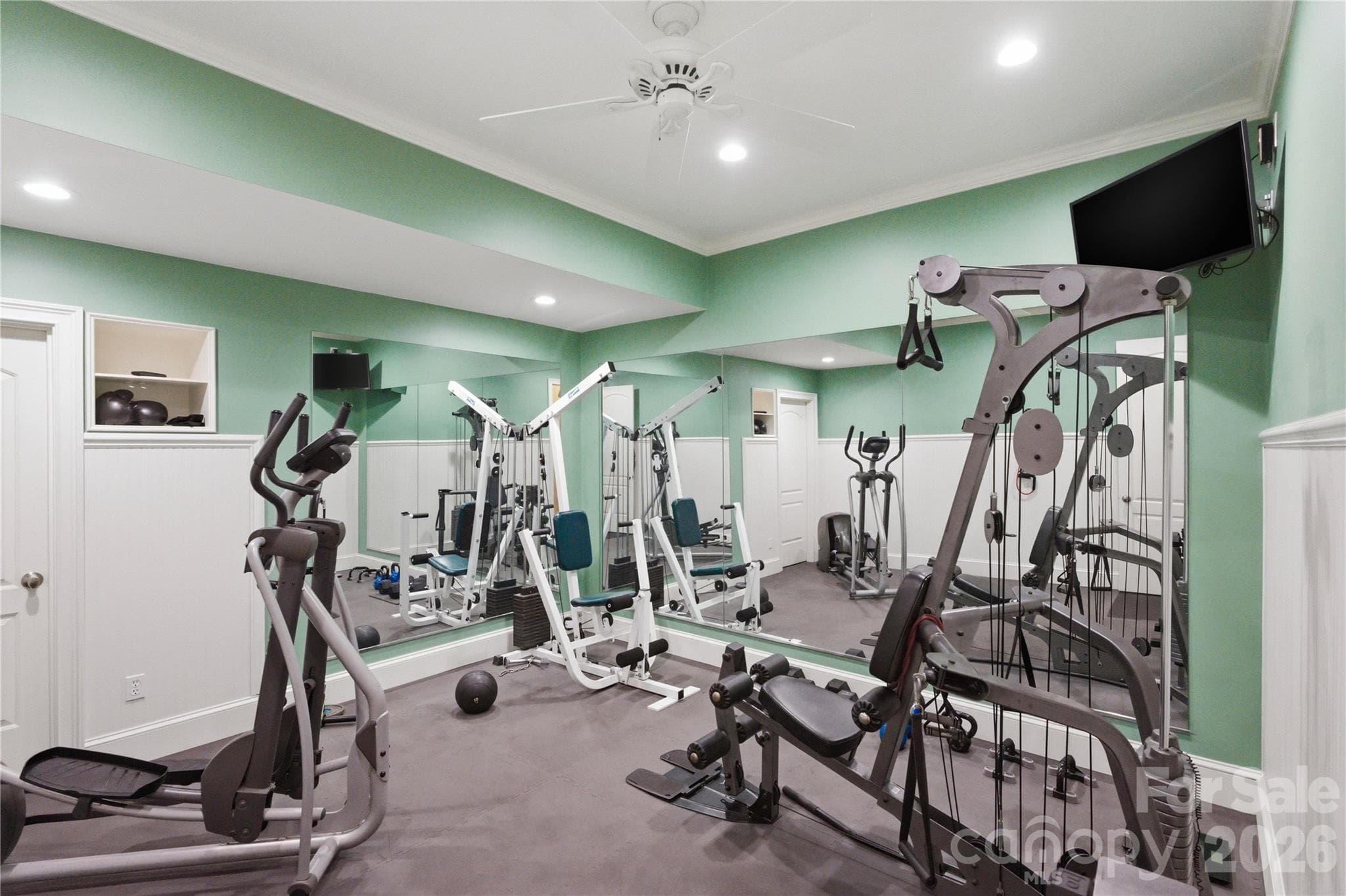 Dedicated Exercise Room - 1514 Elmsford Lane, Matthews
