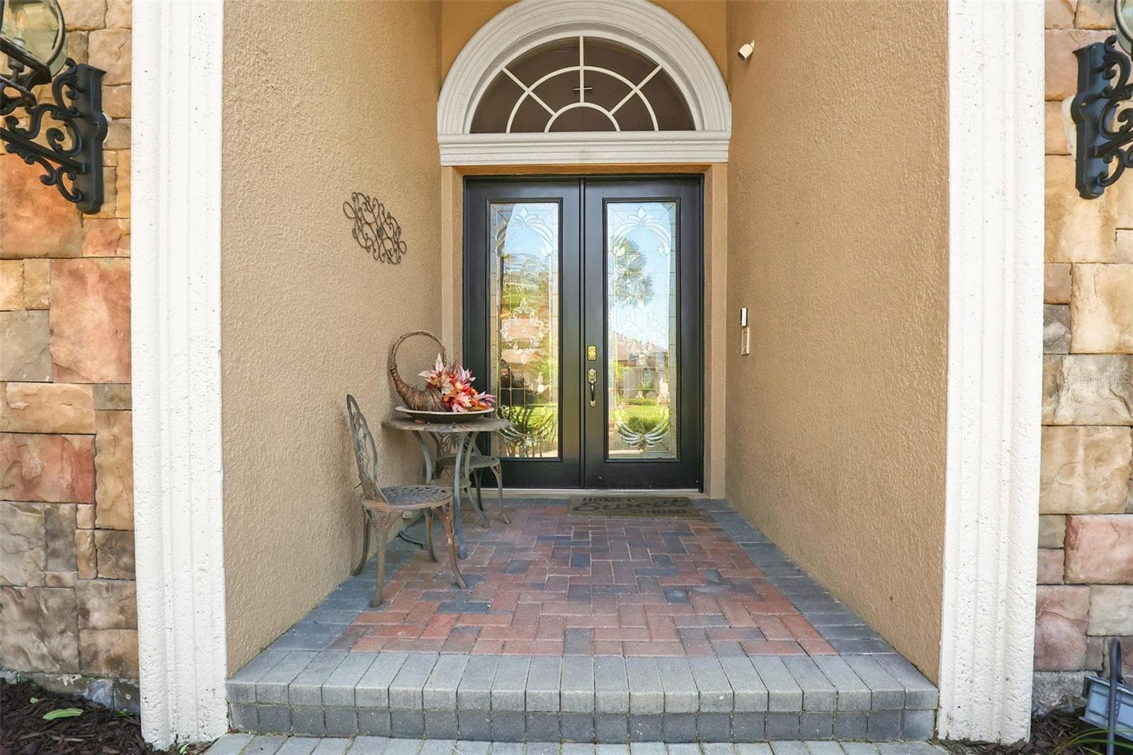 Exterior Entryway - 27608 PINE POINT DR, WESLEY CHAPEL