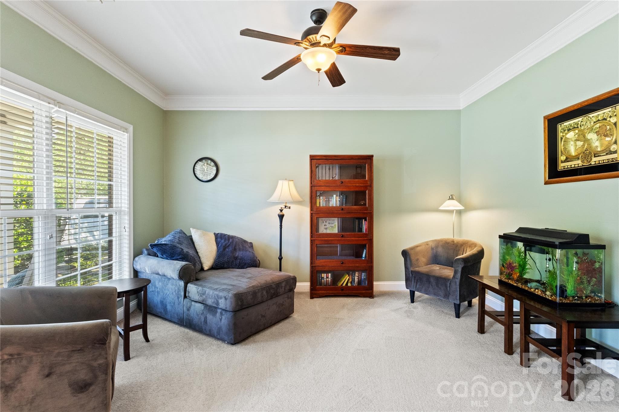 Formal Living Room on the Front of the house. - 8458 Mossy Cup Trail, Harrisburg