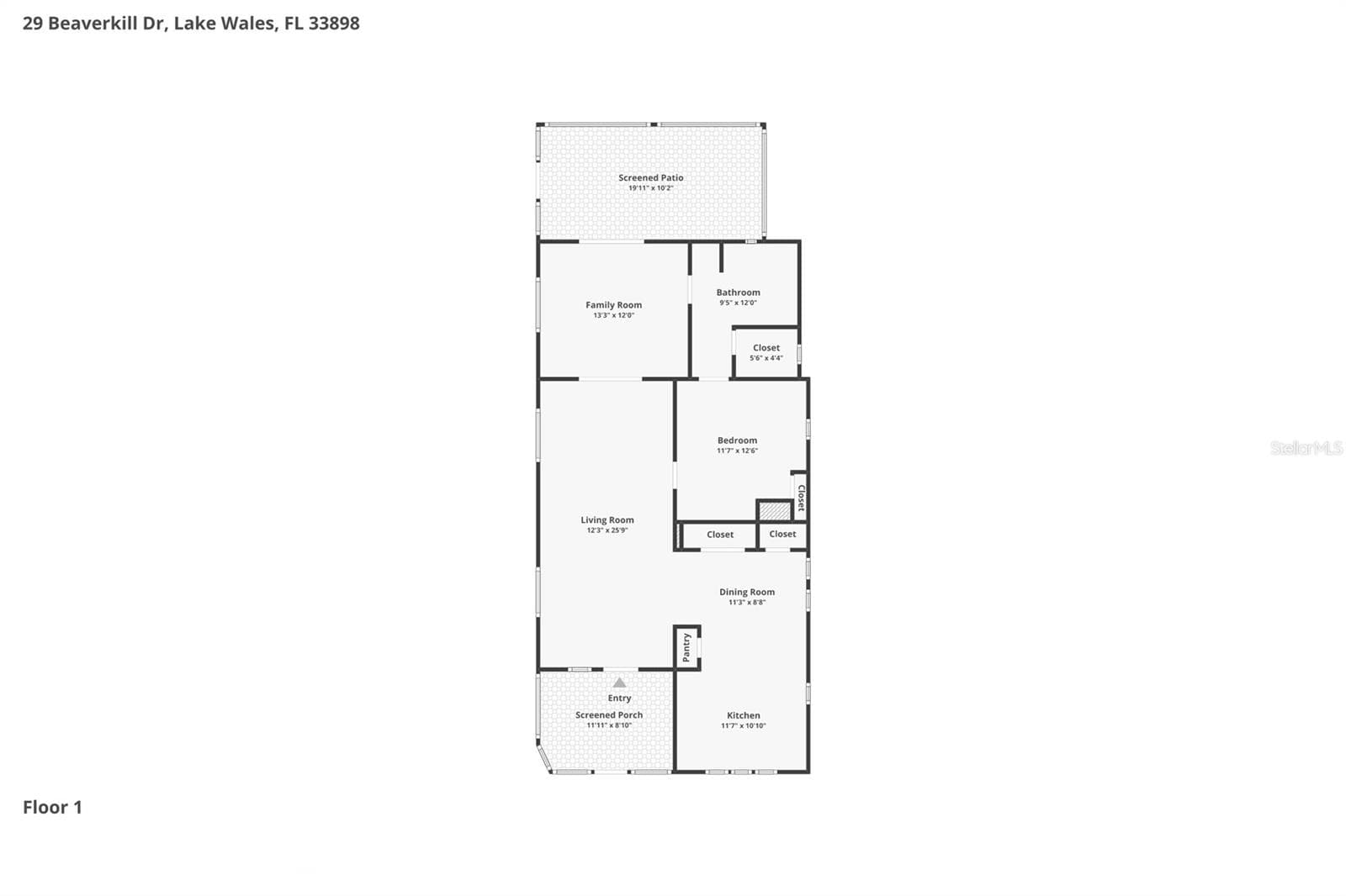 Manufactured Home at 29 BEAVERKILL DR, LAKE WALES, photo 25 of 48