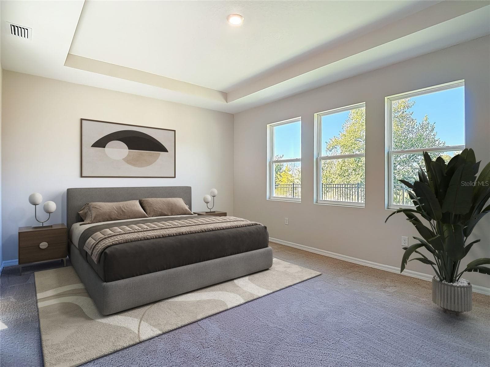 Primary Bedroom with Pleanty of Natural Light!!! - 10471 BRIDGEGATE HEIGHTS LOOP, SAN ANTONIO