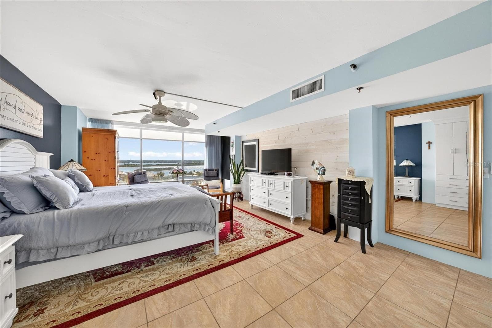Primary Bedroom - 3743 S ATLANTIC AVE #7A00, DAYTONA BEACH