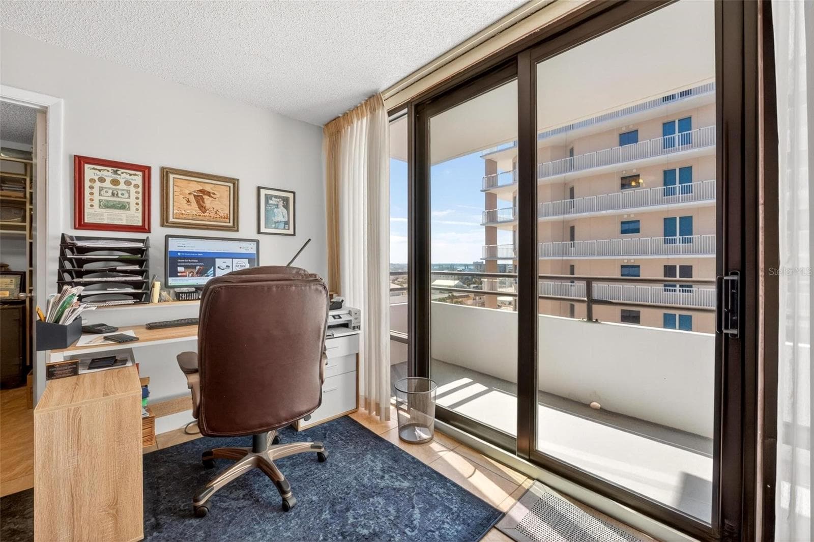3rd bedroom/offer with private balconybalcony - 3743 S ATLANTIC AVE #7A00, DAYTONA BEACH