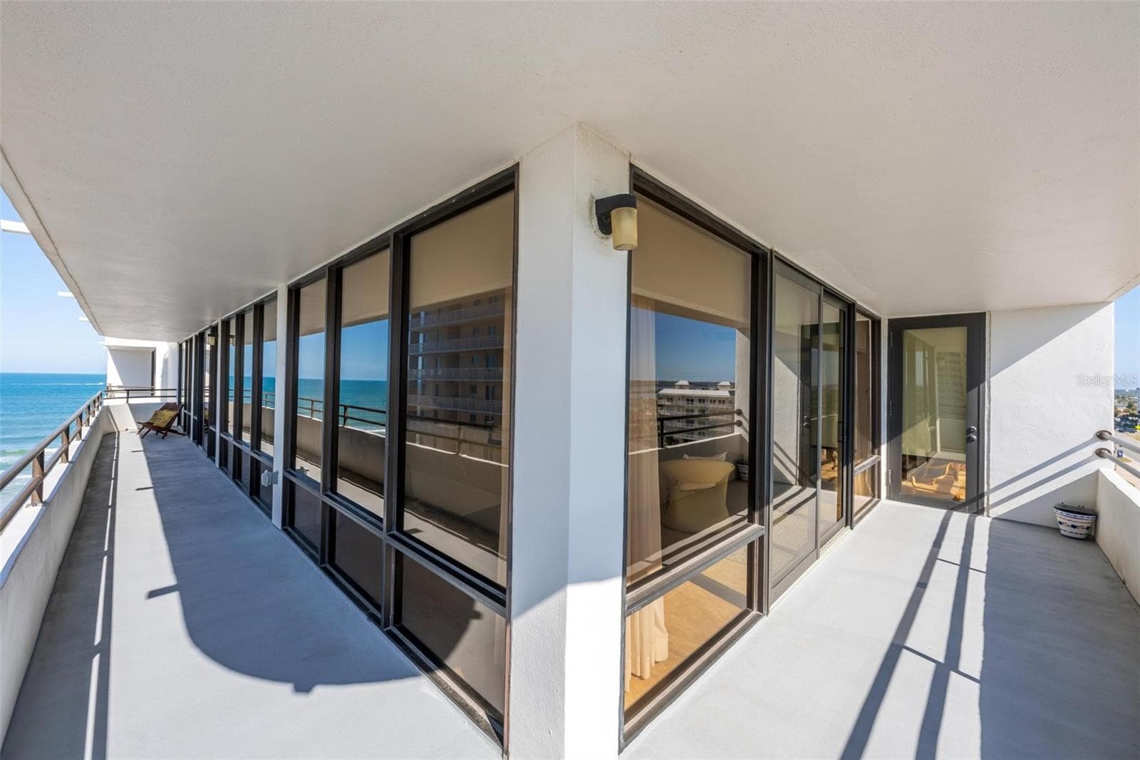 Large wrap around balcony - 3743 S ATLANTIC AVE #7A00, DAYTONA BEACH