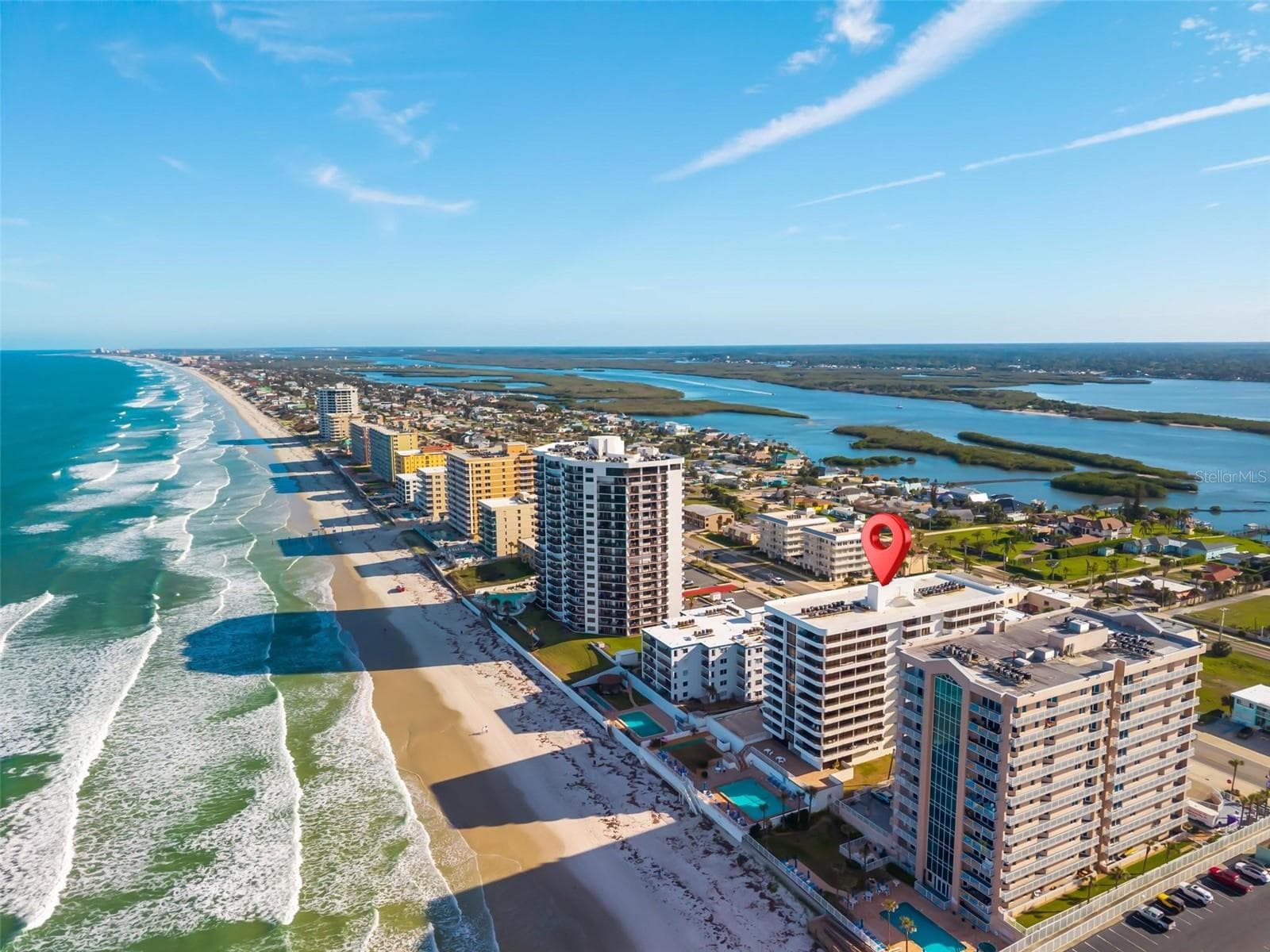 Private beach access - 3743 S ATLANTIC AVE #7A00, DAYTONA BEACH