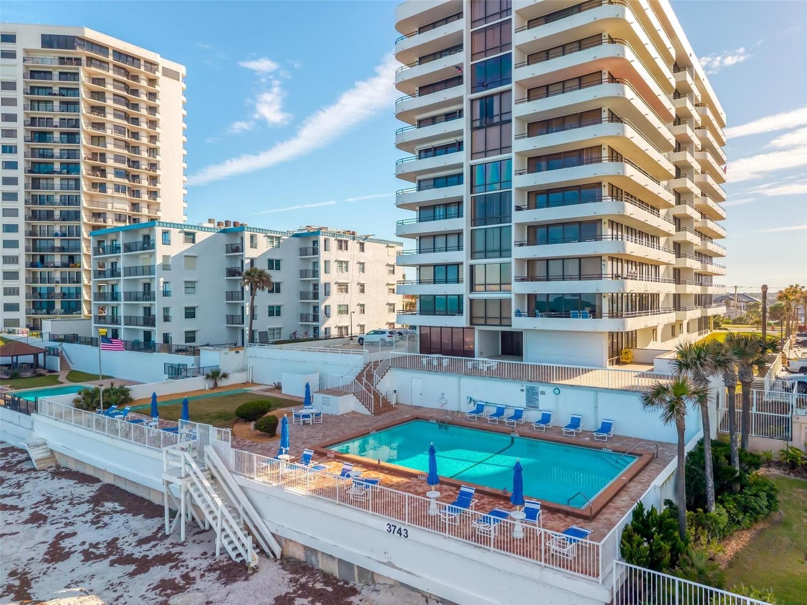Private beach access - 3743 S ATLANTIC AVE #7A00, DAYTONA BEACH