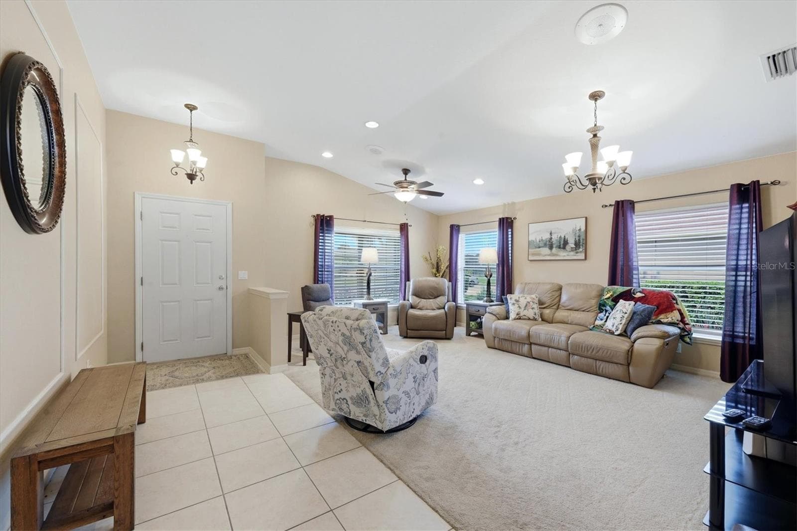 Entry/Living - 1528 SCARLETT AVE, NORTH PORT