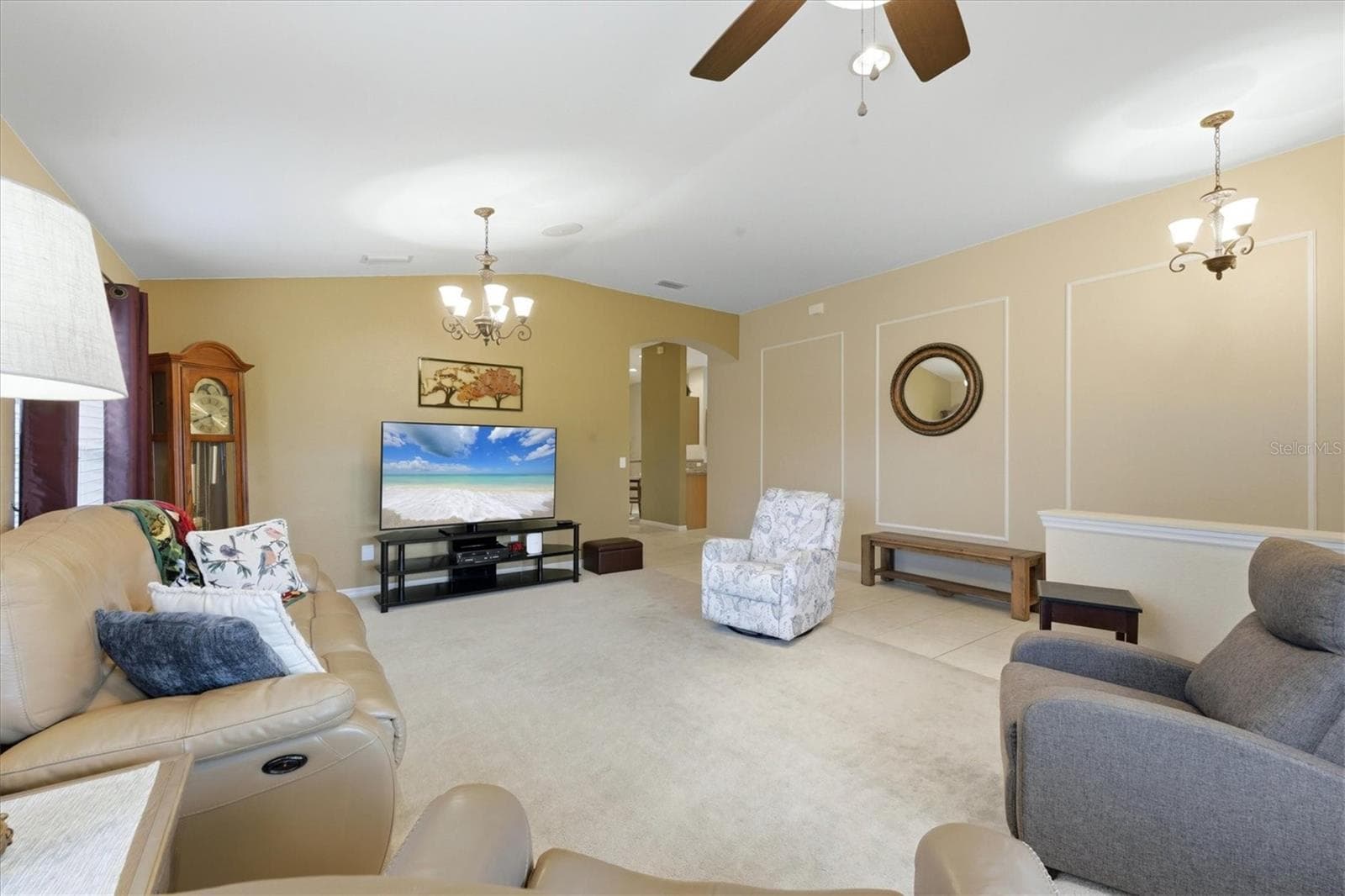 Living/Dining - 1528 SCARLETT AVE, NORTH PORT