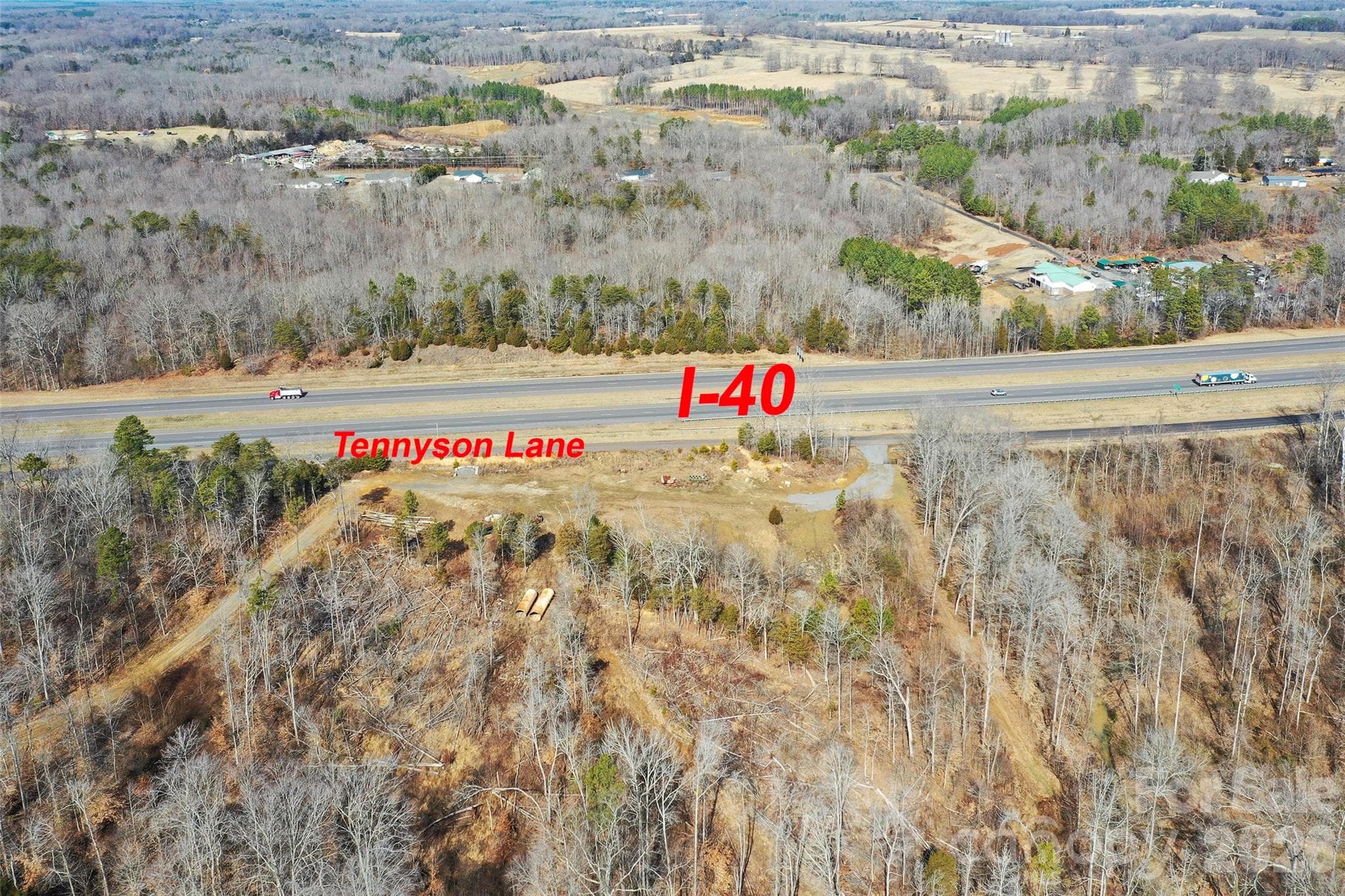 Acreage at 0 Tennyson Road, Mocksville, photo 2 of 12