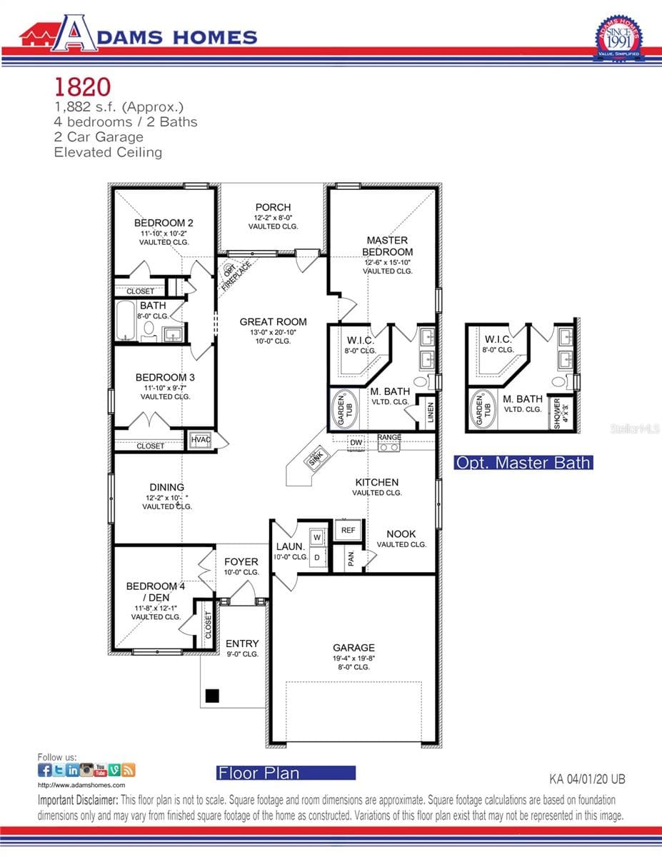 Will have a 5ft shower instead of Garden Tub - 16840 NW 178TH TER, ALACHUA