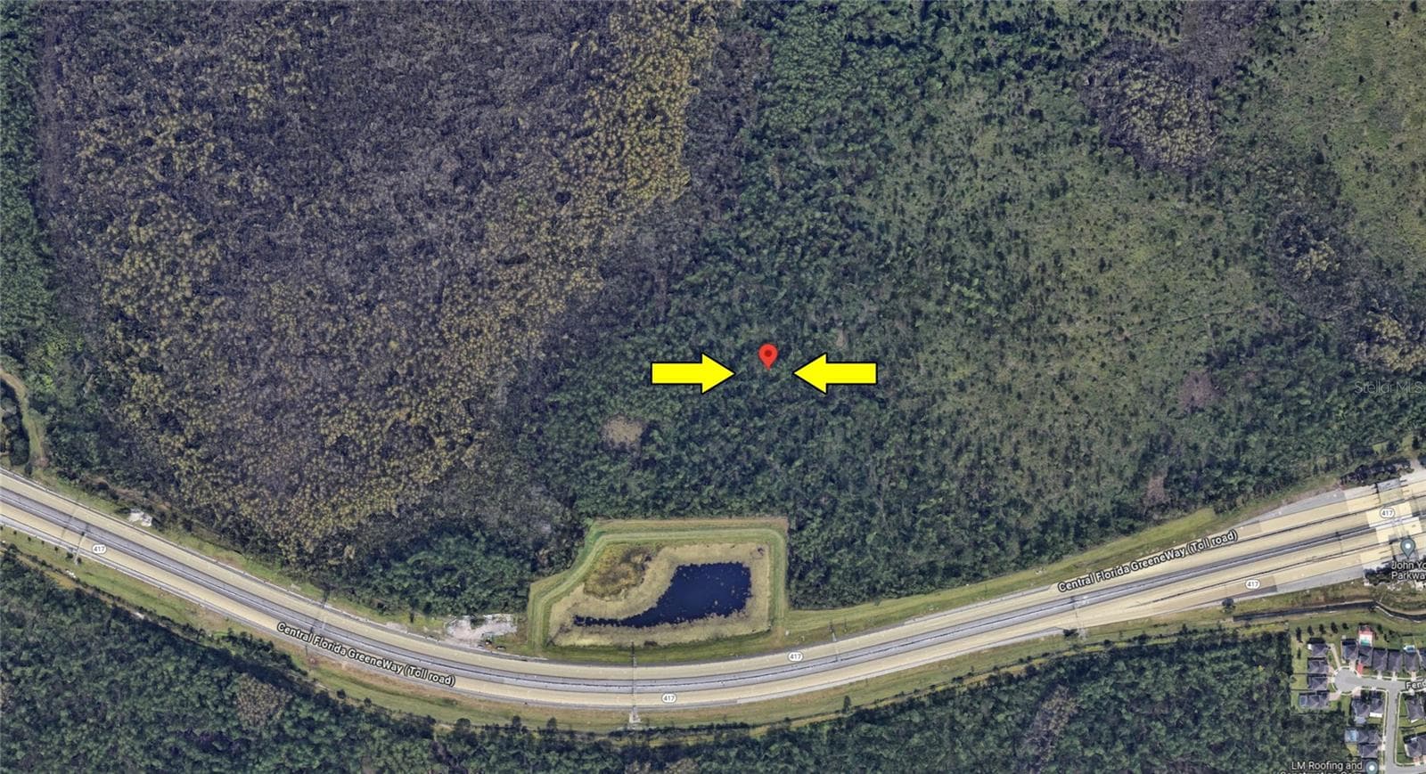 While no current infrastructure or public road access exists—with entry currently limited to trails from International Drive—the site sits north of the 417 and south of Central Florida Parkway near the established neighborhood of Hunters Creek.•Being Less than 1 mile West of International Drive, and only 2 miles from a future major regional transit hub (linking MCO, Disney, and the Convention Center) all significantly increase this Land’s Long-Term Future Value. - Vacant Land on INTERNATIONAL DR S, ORLANDO