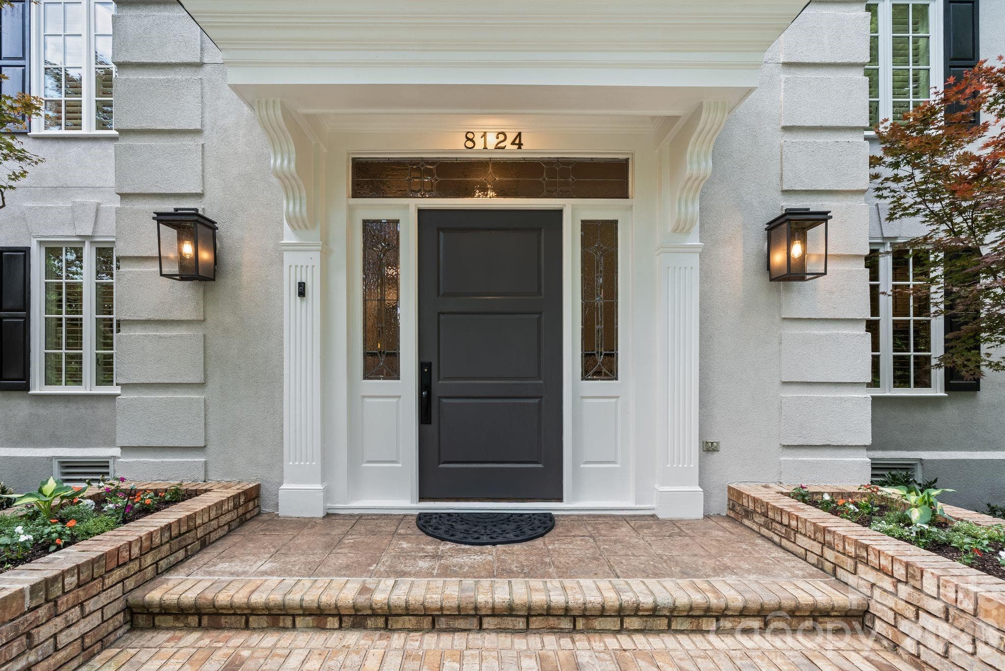 Front entry. - Quail Hollow, Charlotte
