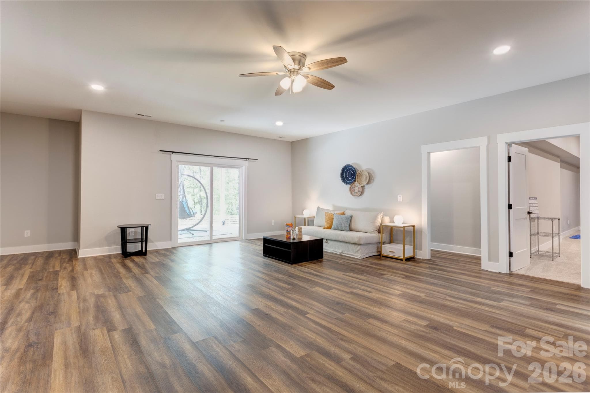 Basement Family Room - Charlotte