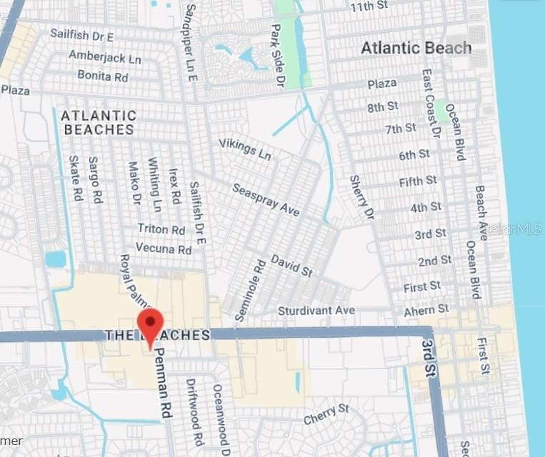 Area Map - Retail, NEPTUNE BEACH