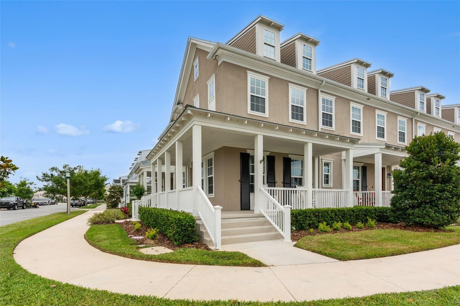 View from corner of lot facing water and walking trail - 1851 COASTAL CT, CELEBRATION