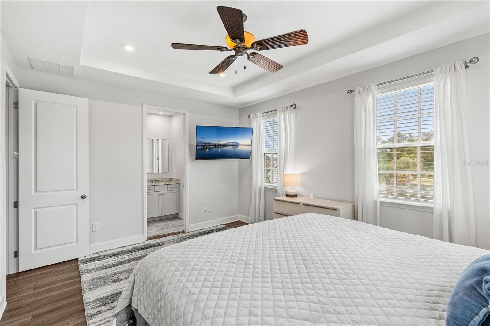 Master Suite with Water Views - 1851 COASTAL CT, CELEBRATION