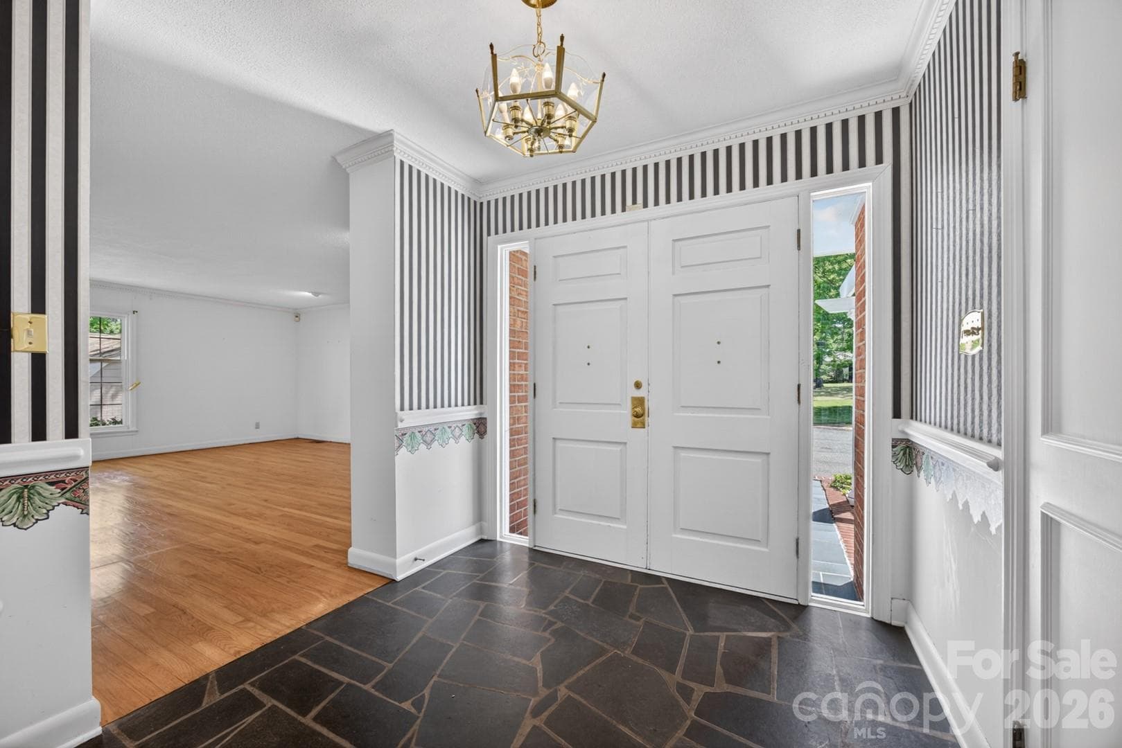 Entry Foyer - slate tile - Salisbury
