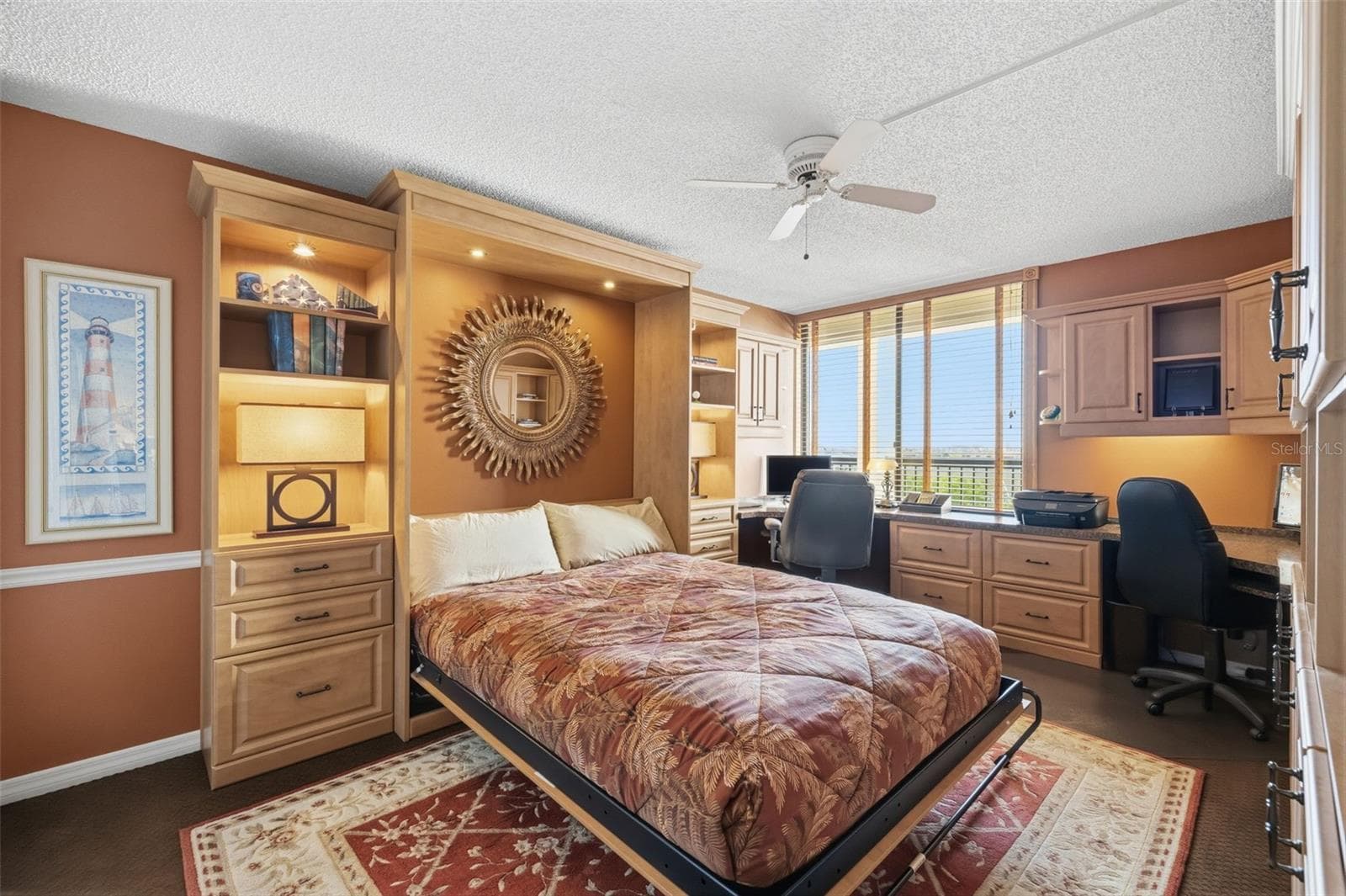 2nd bedroom/office murphy bed - 9425 BLIND PASS RD #705, ST PETE BEACH