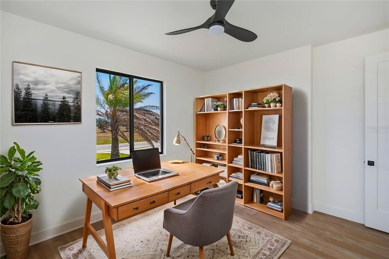 VIRTUALLY STAGED Office / Guest Bedroom 2 (1st Floor) - 7 SUNFLOWER DR, PLACIDA