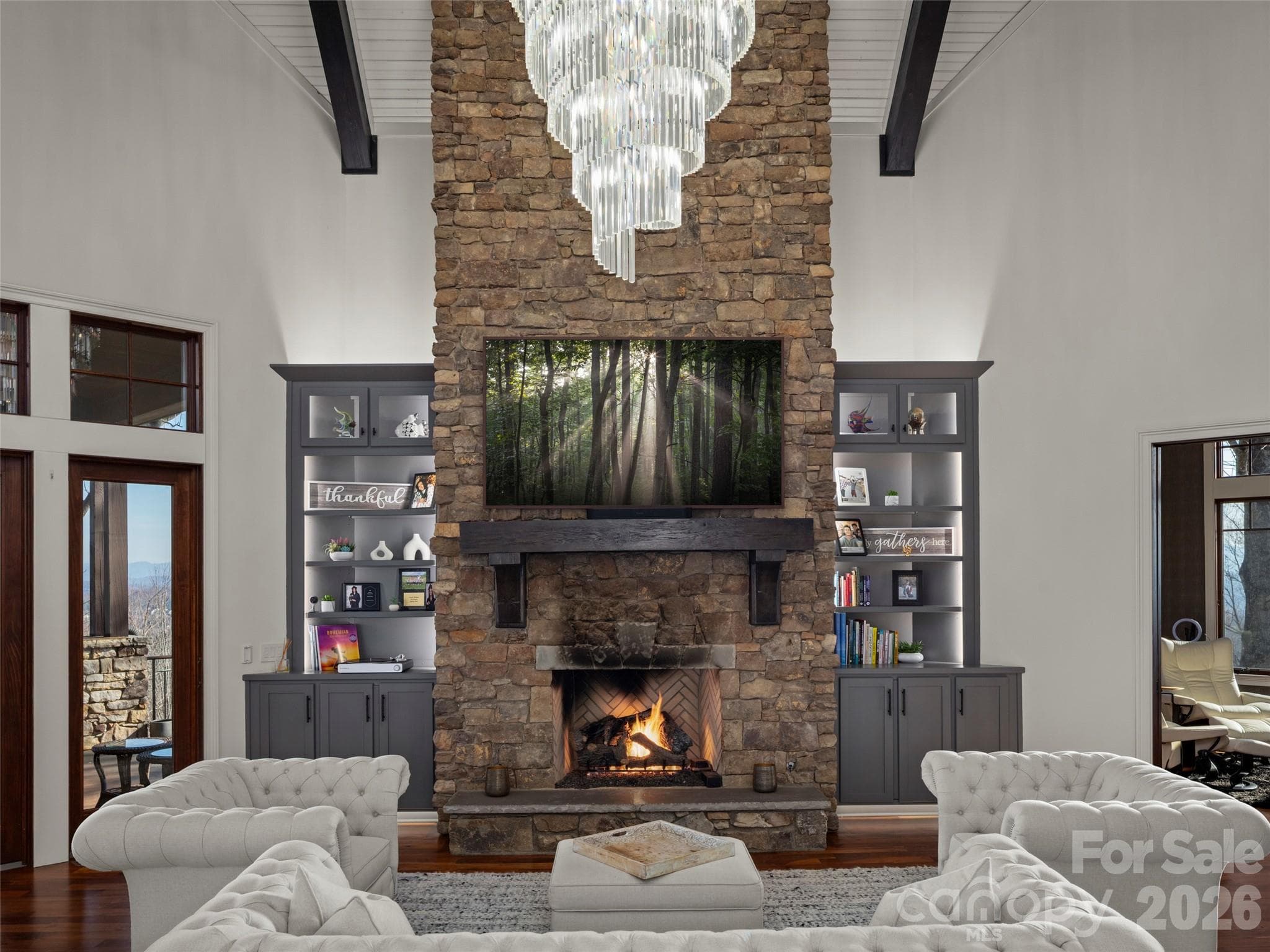 grand room - 47 Ridge Pine Trail, Arden
