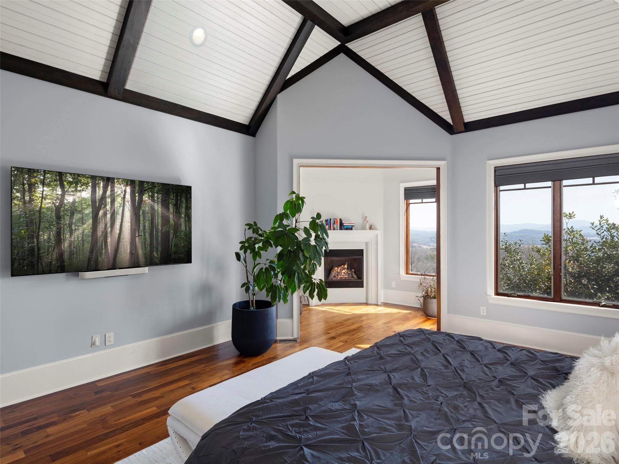 primary bedroom - 47 Ridge Pine Trail, Arden