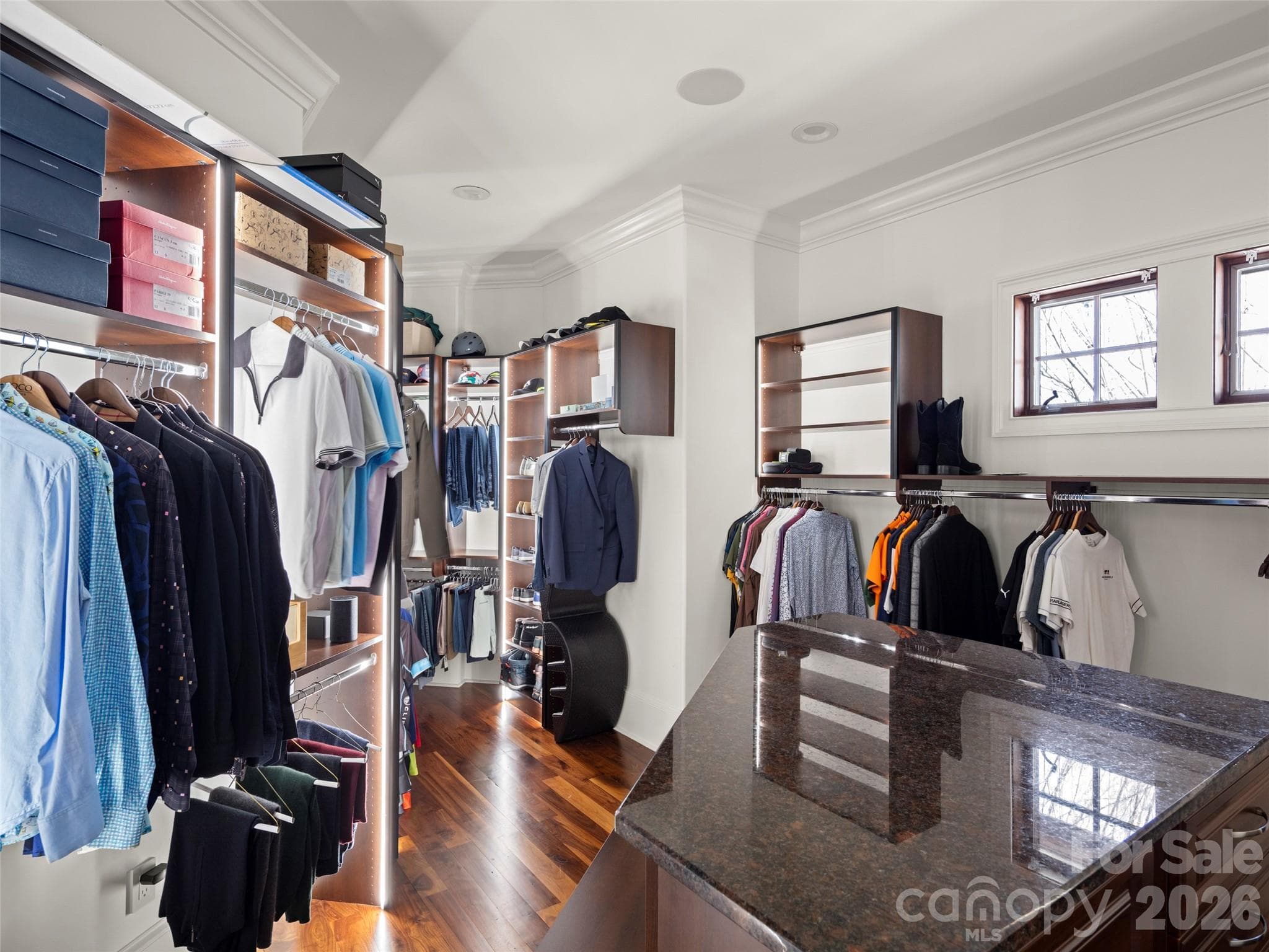primary closet - 47 Ridge Pine Trail, Arden