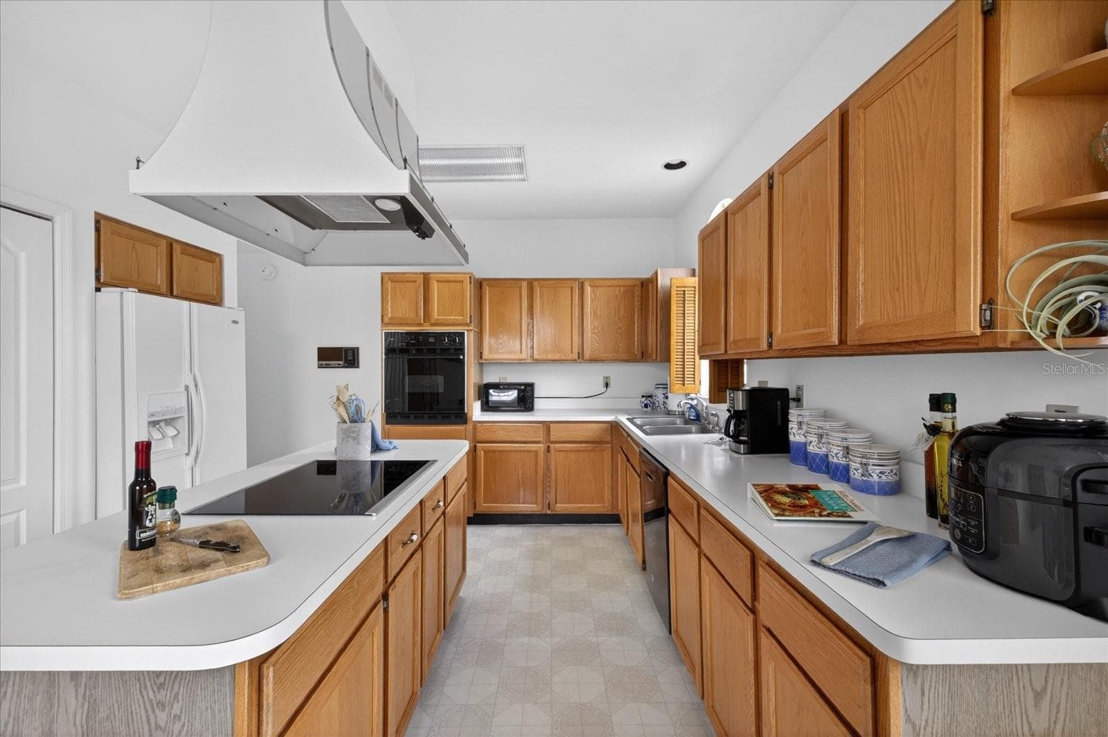 Kitchen has tons of storage and counter space - 4340 SEAGULL DR, NEW PORT RICHEY
