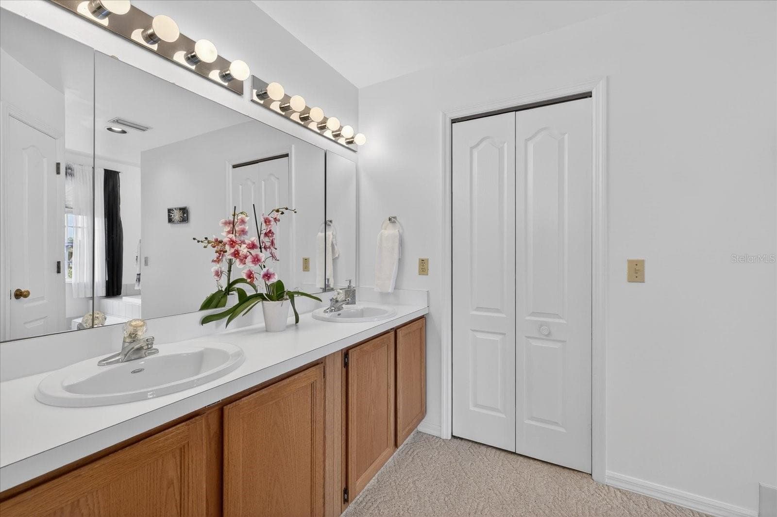 Primary ensuite double vanity and walk in closet - 4340 SEAGULL DR, NEW PORT RICHEY