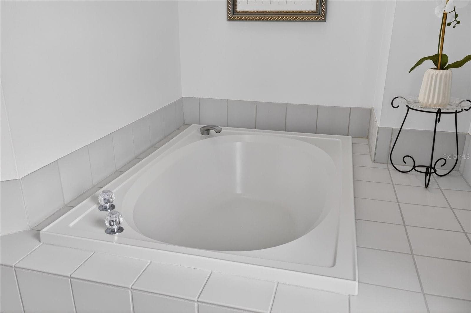 Close up of primary ensuite garden tub - 4340 SEAGULL DR, NEW PORT RICHEY