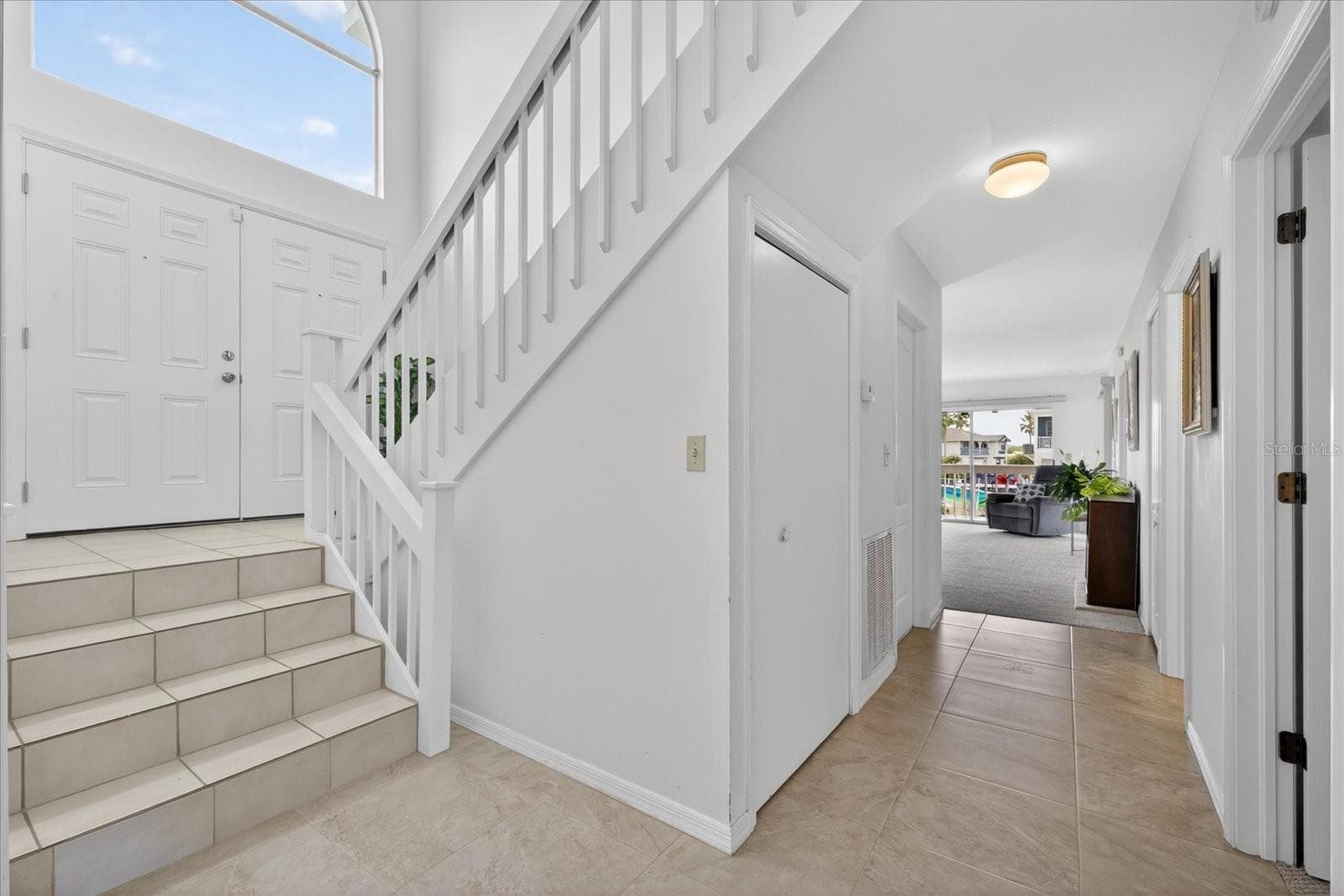 From front door entry to main level - 4340 SEAGULL DR, NEW PORT RICHEY