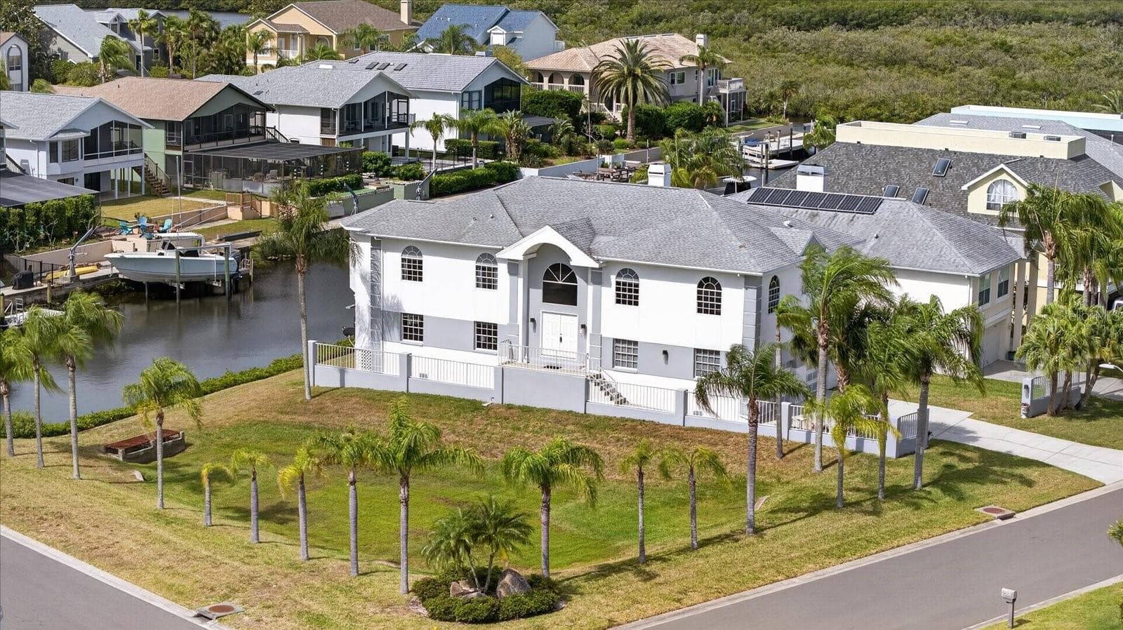 View from front corner of home's lot - 4340 SEAGULL DR, NEW PORT RICHEY