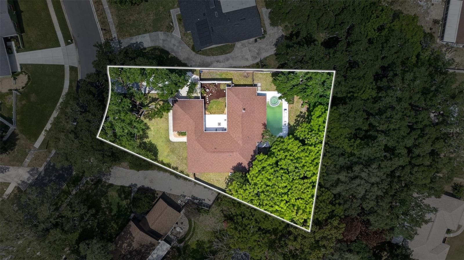 Aerial View - 517 SAN SEBASTIAN PRADO, ALTAMONTE SPRINGS