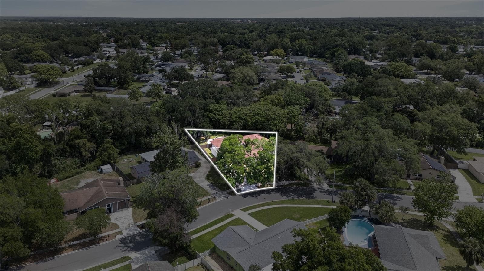 Aerial View - 517 SAN SEBASTIAN PRADO, ALTAMONTE SPRINGS