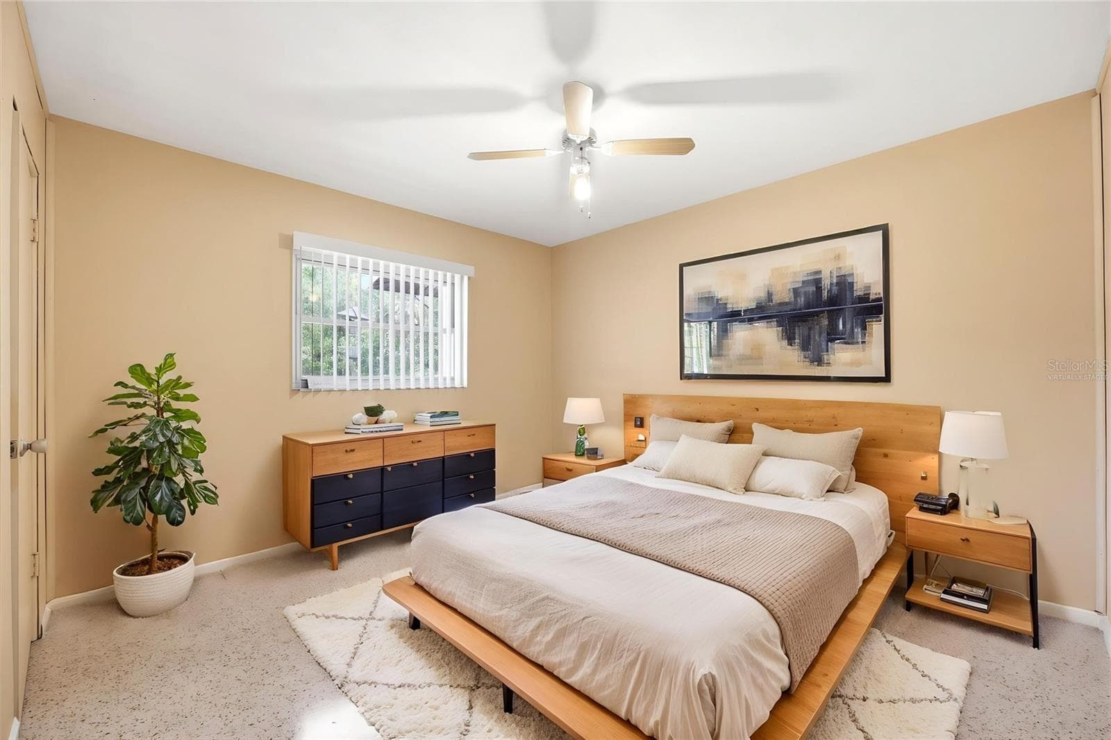 Bedroom 3 Virtually Staged - 764 NE 13TH ST, CRYSTAL RIVER