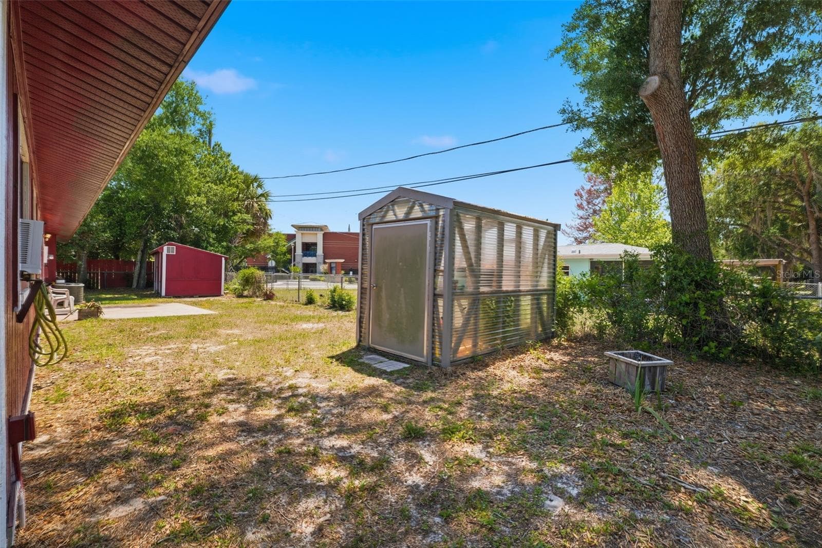 Rear Exterior and Greenhouse - 764 NE 13TH ST, CRYSTAL RIVER