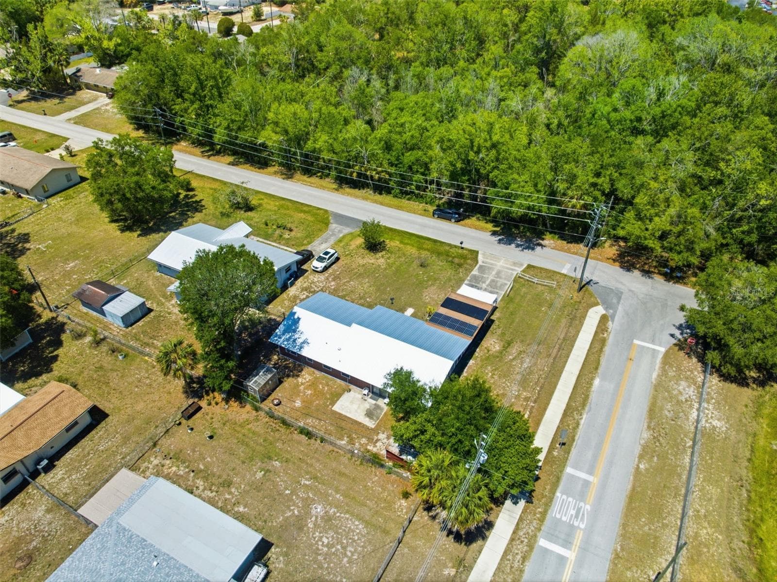 Aerial View - 764 NE 13TH ST, CRYSTAL RIVER