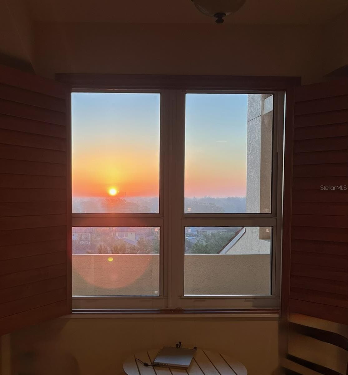 Sunrise view from East Porch Balcony - 5823 BOWEN DANIEL DR #604, TAMPA